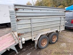 PONGRATZ KGT 300/17 Pritsche Aufsatzwände Tieflader Rampe
