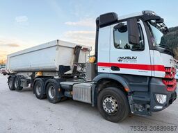 MERCEDES-BENZ Arocs 2642 6X4 BL Schalter + Aufleieger Schmitz