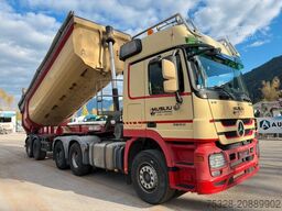 MERCEDES-BENZ Actros 2655 V8 MP3 6X4 BL + Auflieger Schwarzmül
