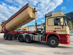 MERCEDES-BENZ Actros 2655 V8 MP3 6X4 BL + Auflieger Schwarzmül