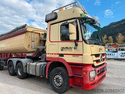 MERCEDES-BENZ Actros 2655 V8 MP3 6X4 BL + Auflieger Schwarzmül