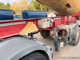 MERCEDES-BENZ Actros 2655 V8 MP3 6X4 BL + Auflieger Schwarzmül