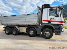 MERCEDES-BENZ Arocs 3240 8X4 BB Meiller Dreiseitenkipper Alu