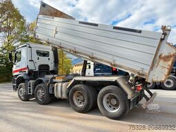 MERCEDES-BENZ Arocs 3240 8X4 BB Meiller Dreiseitenkipper Alu