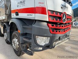 MERCEDES-BENZ Arocs 3240 8X4 BB Meiller Dreiseitenkipper Alu