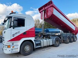 SCANIA G450 4X2 BL Auflieger Schwarzmüller 24m³ Hardox