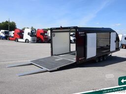 BRIAN JAMES TRAILERS Race Transporter 7, Seilwinde, elektr. Klappe