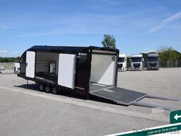 BRIAN JAMES TRAILERS Race Transporter 7, Seilwinde, elektr. Klappe