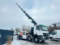 MERCEDES-BENZ Actros 3244 8x4 Abrollkipper KRAN 20m FUNK