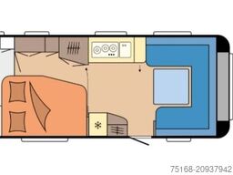 HOBBY Prestige 560 WFU Abverkauf / 2000 kg