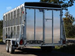 BLYSS Kleinvieh Transportanhänger 366x180x186cm 3000zG