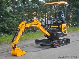  Minibagger 3 Zylinder Diesel 1280 kg Joystickst.