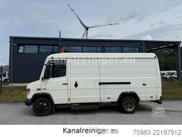 MERCEDES-BENZ Vario 816 D - Müller Einbauspüler 7,5t