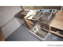 Multitrailer 3,00m Döner oder Burger Trailer - Neu