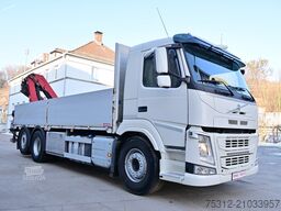 Volvo FM460  HMF 2120 4330kg 10.2m K3 Funk Lift Lenk