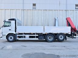 Volvo FM460  HMF 2120 4330kg 10.2m K3 Funk Lift Lenk