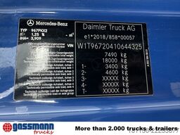 Mercedes-Benz Atego 816 K 4x2, 2x AHK, Meiller-Kipper, mehrfach