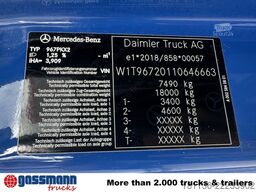 Mercedes-Benz Atego 816 K 4x2, 2x AHK, Meiller-Kipper, mehrfach
