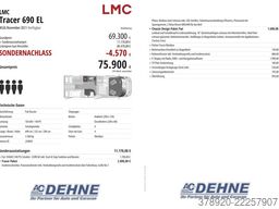 LMC Tracer 690 EL Oktober 26 Verfügbar, SAT, AHK