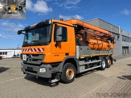 MERCEDES-BENZ Actros 2536 L 6x2 Saug + Spülwagen Kroll Kombi