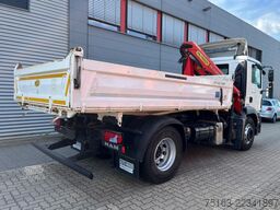 MAN TG-M 18.290 4x2 2-Achs Kipper Kran Palf. PK 12.5
