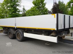 Krone construction trailer / Flatbed 18 pallet
