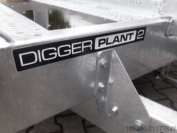 Brian James Trailers Digger Plant 370cm 543-3717-35-2 Neu