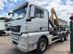 MAN TGX 33.480 6x4 MANUAL ZF - AJK HOOKLIFT - AIR S...