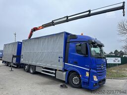 Mercedes-Benz Actros 2645 6x2 105m³ JUMBO + RETARDER + CRANE ...