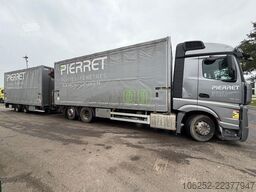 Mercedes-Benz ACTROS 2645 6x2 105m³ JUMBO + CRANE PALFINGER P...