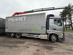 Mercedes-Benz ACTROS 2645 6x2 105m³ JUMBO + CRANE PALFINGER P...