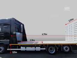 DAF XF 480 / ZESTAW TANDEM LAWETA  / 15 ,6 M / SSC /