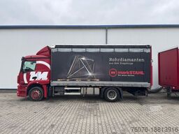 MERCEDES-BENZ 1843 LL Schiebeplane Edscha LBW 1,5t + Anhänger