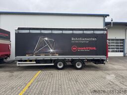 MERCEDES-BENZ 1843 LL Schiebeplane Edscha LBW 1,5t + Anhänger