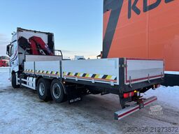 Mercedes-Benz Actros 2551 6x2 HMF 1920 YEAR 2020 ! / PLATFORM...