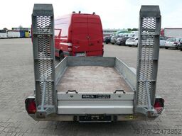 HUMBAUR HS353718, Tieflader, Tandem, Rampen, 2,7to. NL,