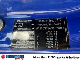 Mercedes-Benz Actros 2645 L/6x4, Meiller RS 21.60, Funk, 6.30 m