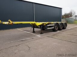 D-tec Extendable container transport trailer