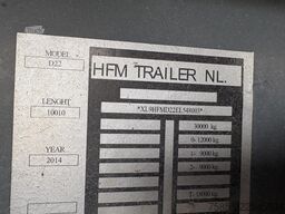 Hfm Trailers D22 2-Axle / 10 Meter / Dolly-LZV / Loading Lift
