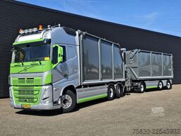Volvo FH 500 6x2*4 / +TIPPER TRAILER / CRANE