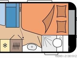 Hobby De Luxe 400 SFe Auflastung 1500 kg