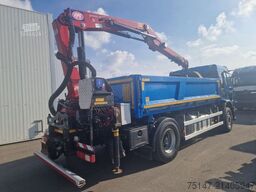 RENAULT Premium Lander 340 DXi 2-S.-Kipper HMF Heckkran