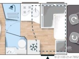 Chausson Teilintegrierte 758 Ford Premium