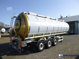 Van Hool Chemical tank inox L4BH 37.5 m3 / 1 comp