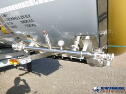 Van Hool Chemical tank inox L4BH 37.5 m3 / 1 comp