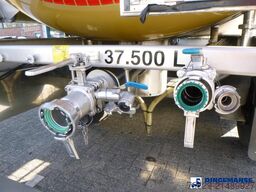 Van Hool Chemical tank inox L4BH 37.5 m3 / 1 comp