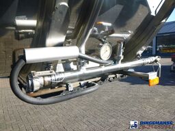 Burg Food / chemical tank inox L4BH 37.5 m3 / 3 comp