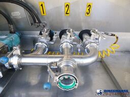 Burg Food / chemical tank inox L4BH 37.5 m3 / 3 comp