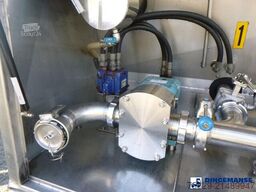 Burg Food / chemical tank inox L4BH 37.5 m3 / 3 comp