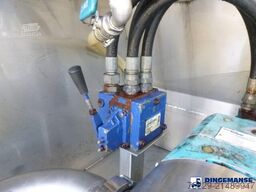 Burg Food / chemical tank inox L4BH 37.5 m3 / 3 comp